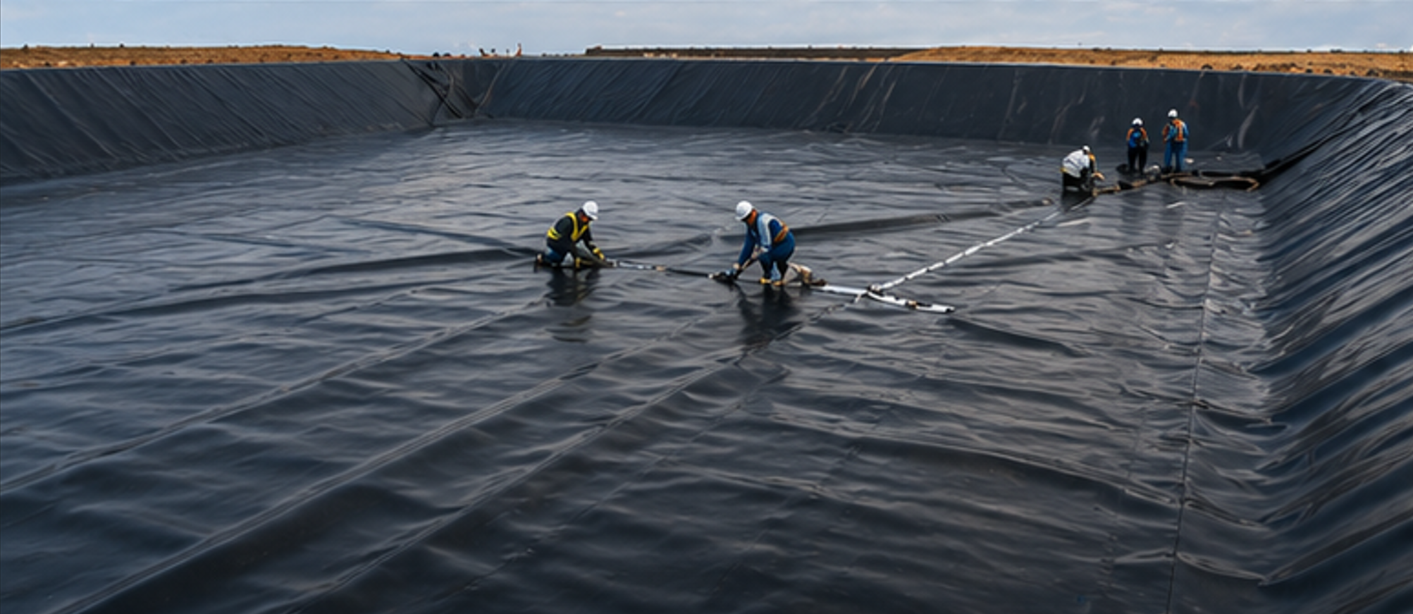 Geomembranas HDPE y PVC